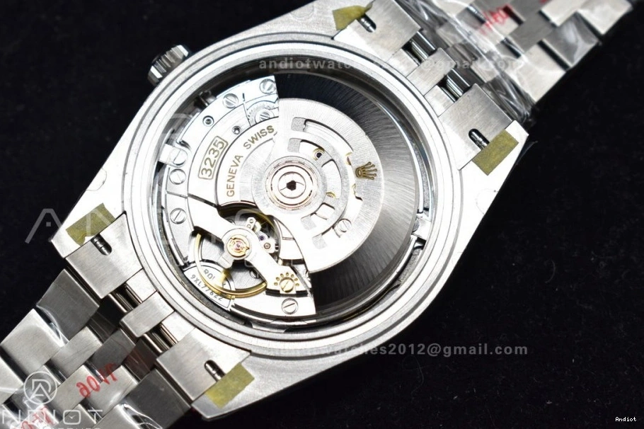 1:1 Jubilee DateJust Steel SS Clean On 41 Best Edition Diamonds VR3235 Blue Dial 904L 126334 Bracelet 0504